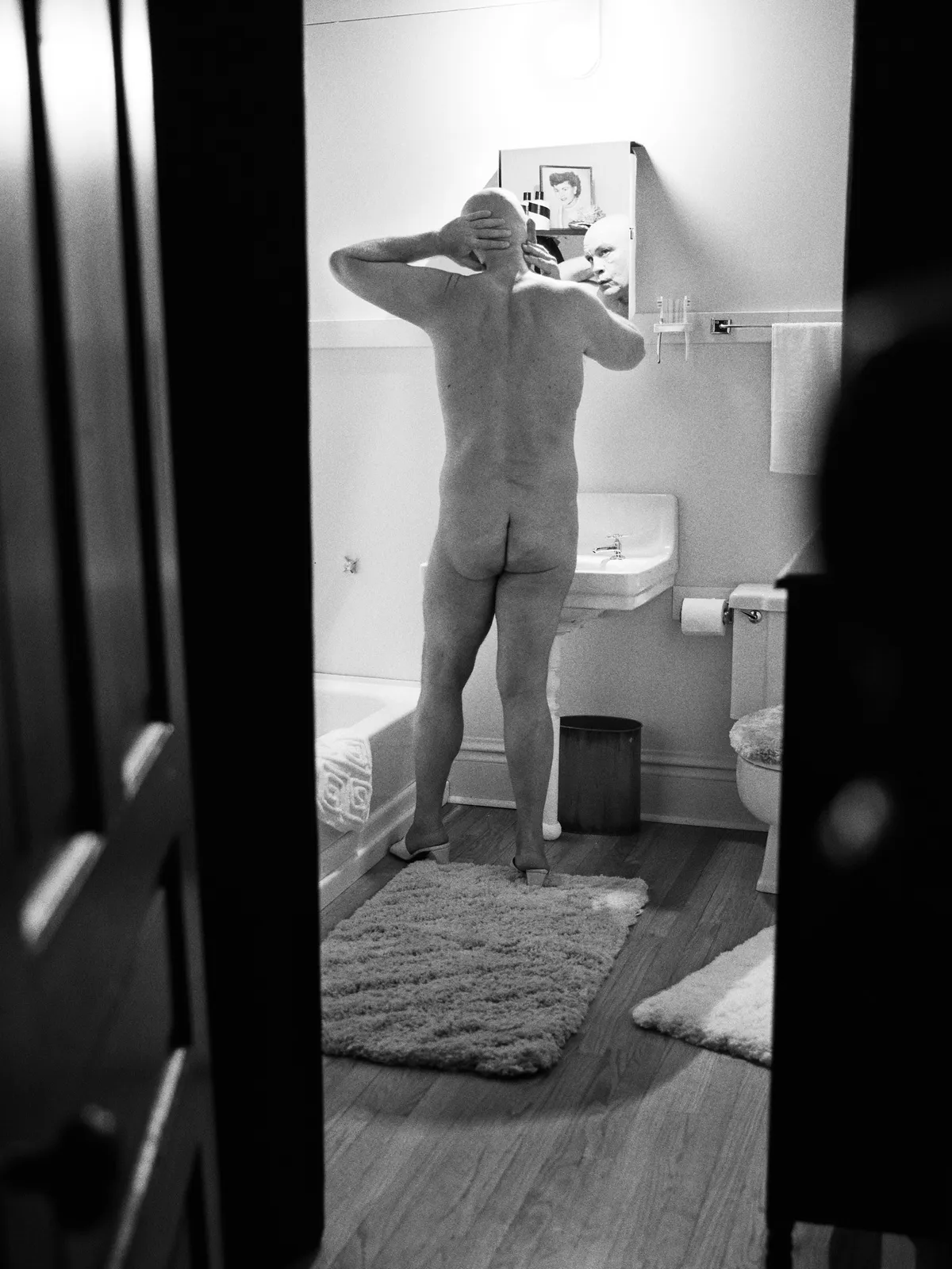 Sandro Miller, Art Shay / Simone de Beauvoir (1950), 2014