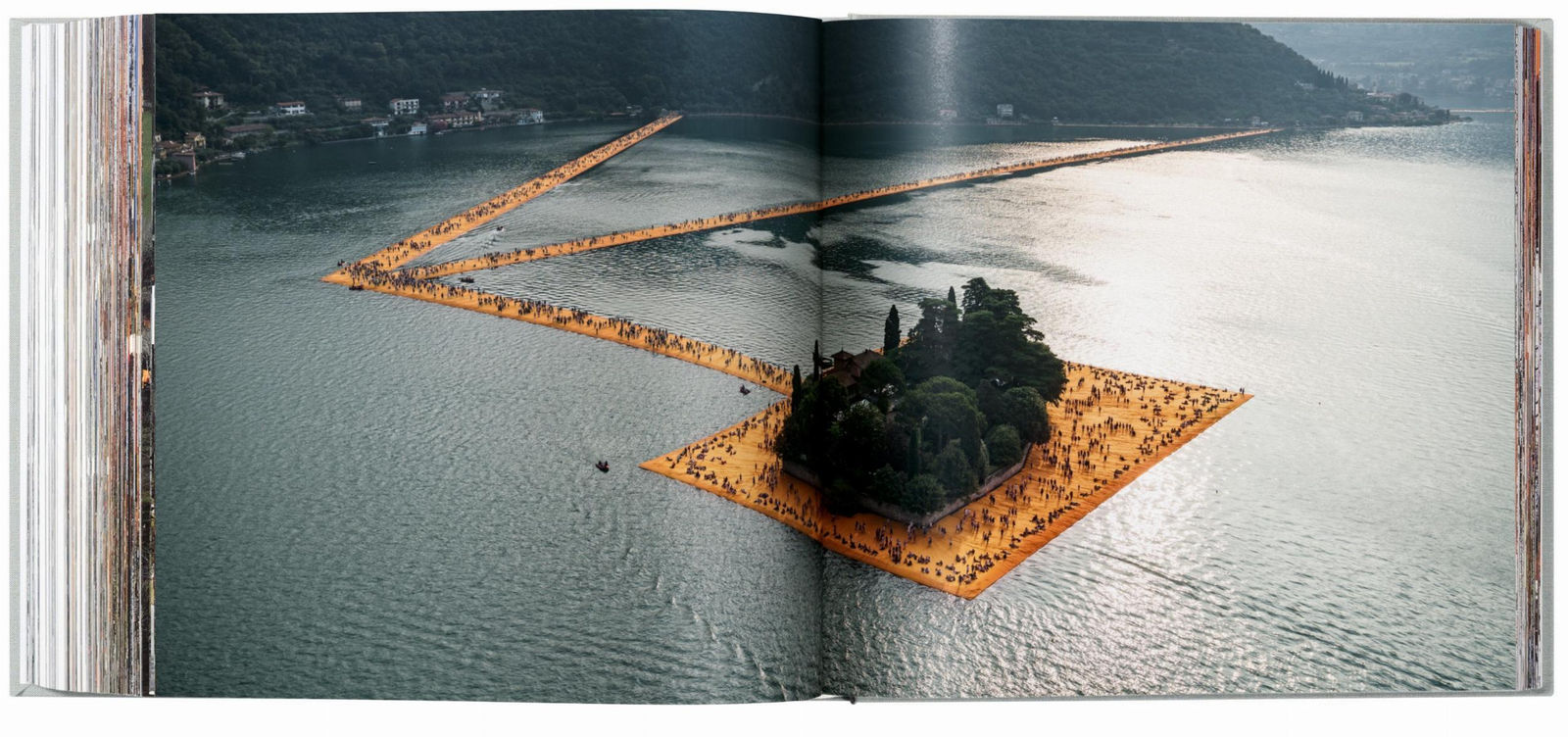 Christo and Jeanne-Claude, The Floating Piers. Art Edition No. 41–60 (Collage), 2017