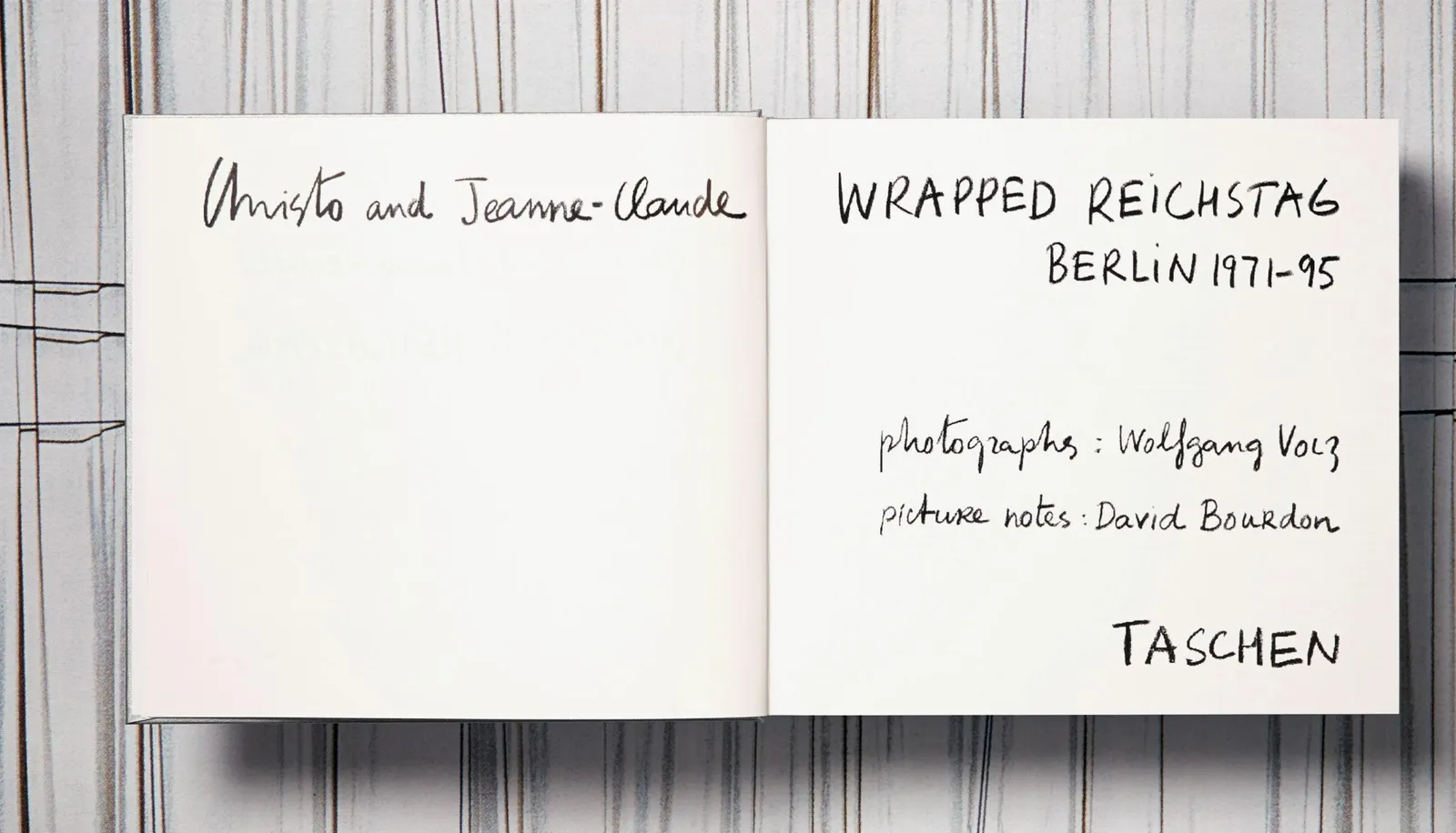 Christo and Jeanne-Claude, Christo and Jeanne-Claude. Wrapped Reichstag. Berlin 1971–1995, 1996