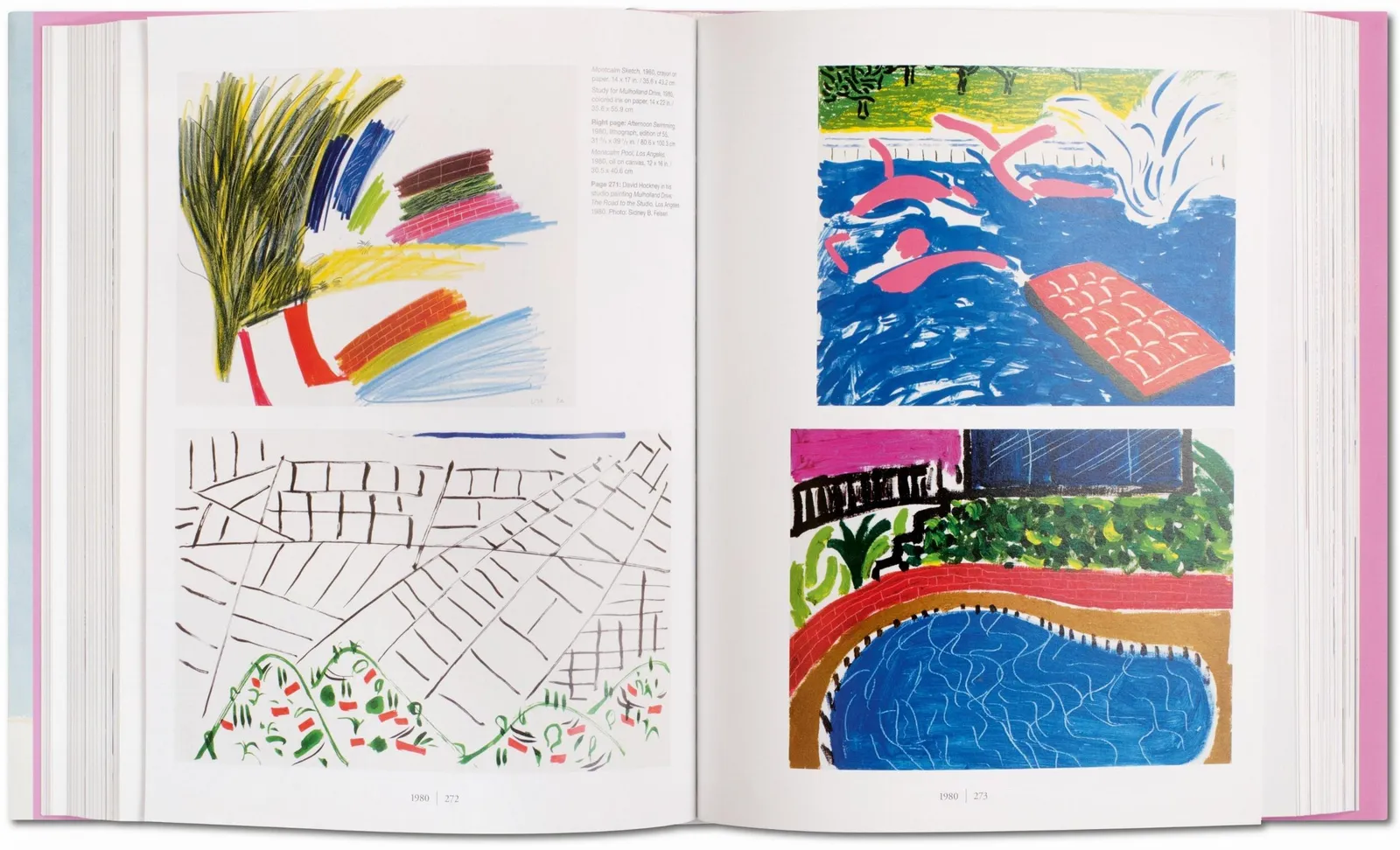 David Hockney, A Bigger Book. Art Edition No. 251–500 ‘Untitled, 346’, 2016