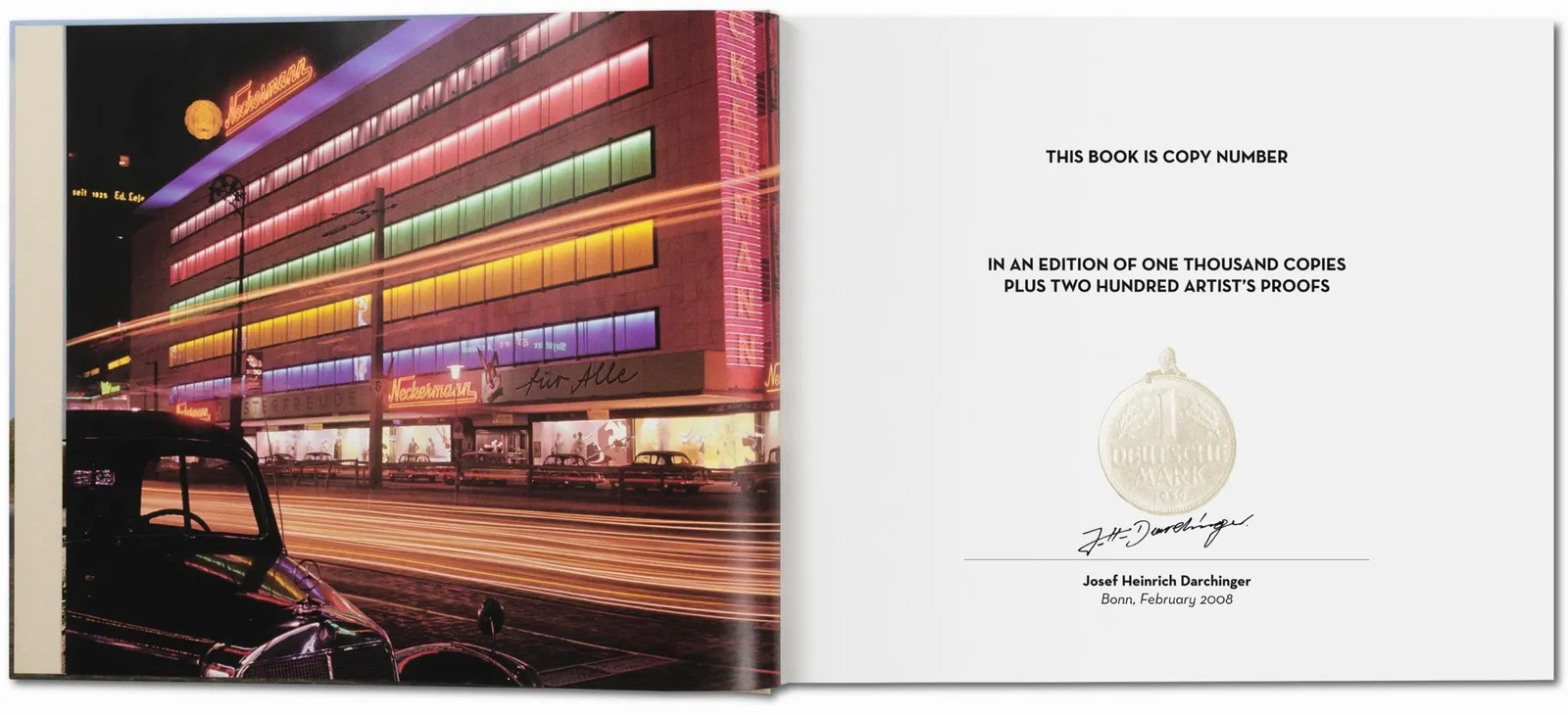 Josef H. Darchinger, Josef H. Darchinger. Wirtschaftswunder, 2008