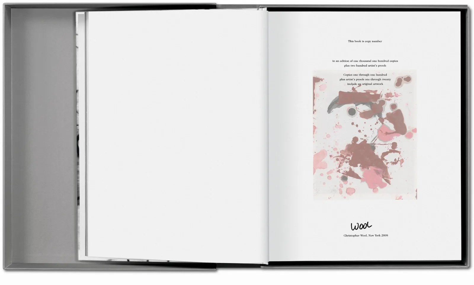 Christopher Wool, Collector's Edition, 2008