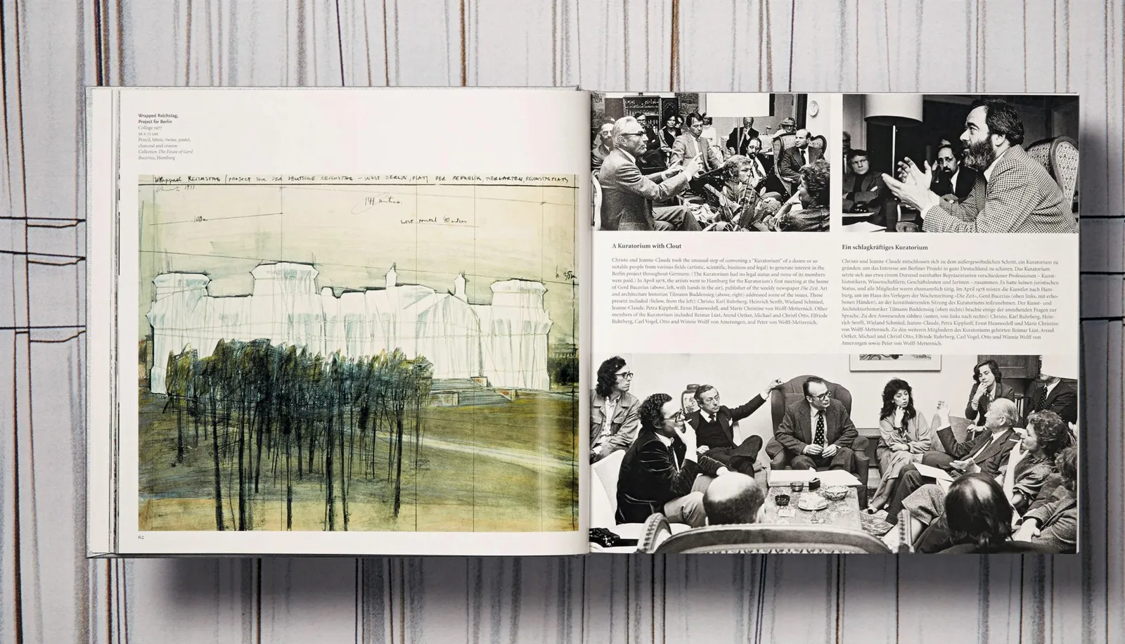 Christo and Jeanne-Claude, Christo and Jeanne-Claude. Wrapped Reichstag. Berlin 1971–1995, 1996