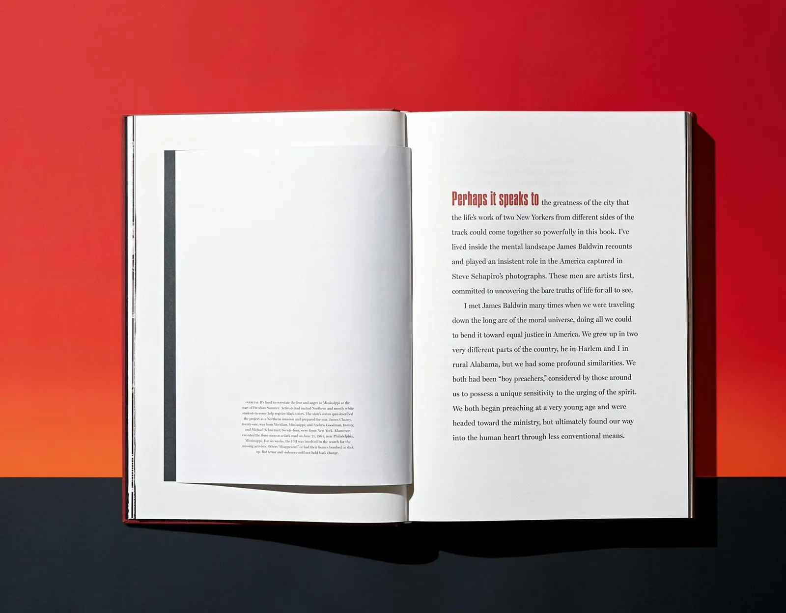 James Baldwin, James Baldwin. The Fire Next Time. Photographs by Steve Schapiro, 2017