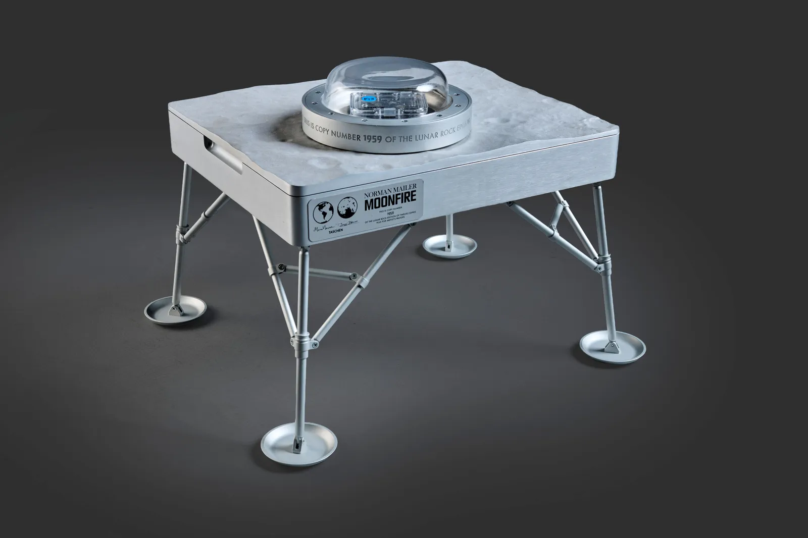 Norman Mailer, Norman Mailer, Marc Newson. MoonFire, Lunar Rock Edition, 2009