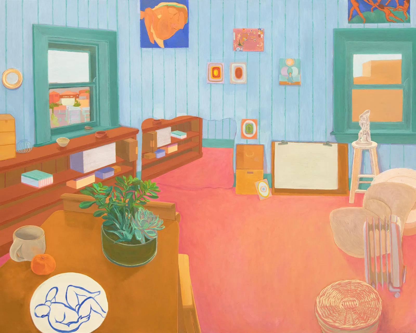 Natasha Walsh, Dear Matisse (the Red Room), 2023