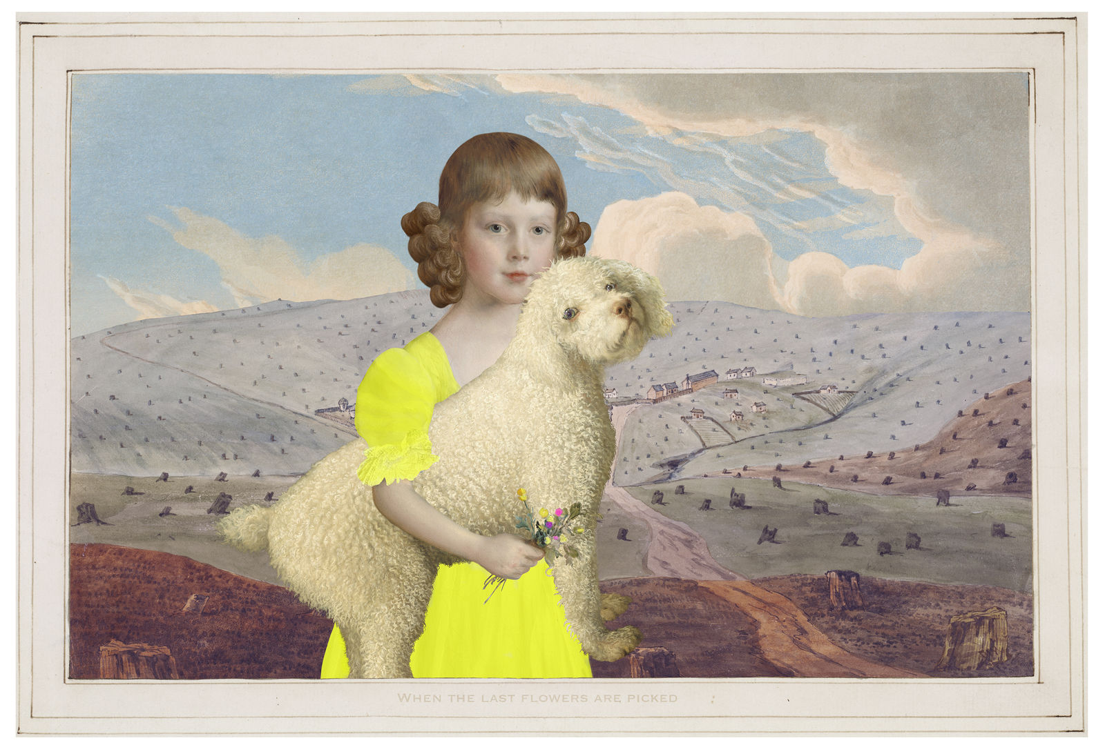 Joan Ross, When the last flowers are picked, 2021