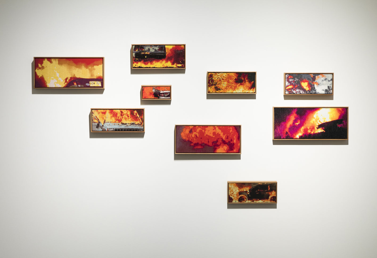 Claire Healy & Sean Cordeiro, Tapestry of Disaster, Improvised Explosive, 2013