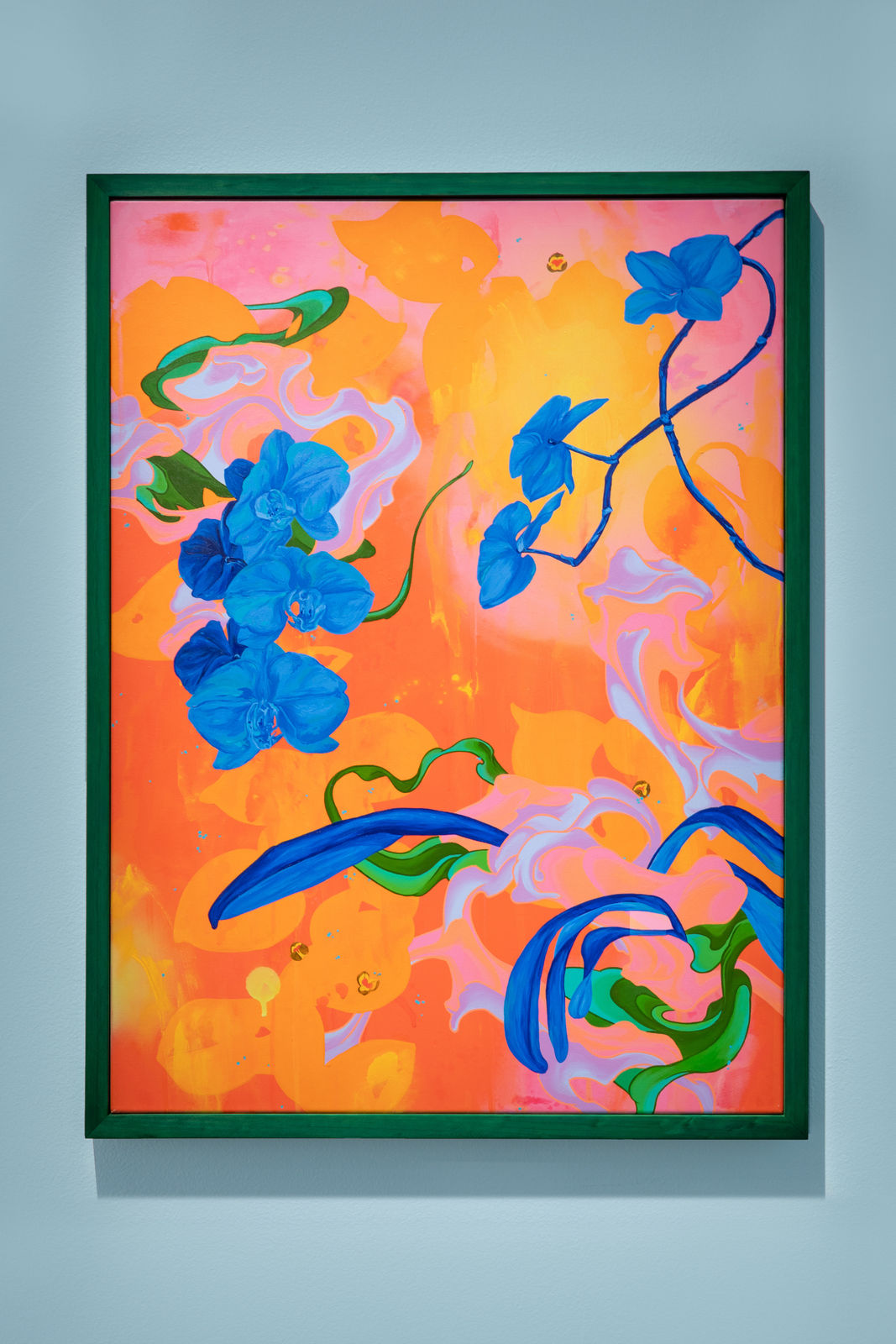 Louise Zhang, Orchid and camelia, a duet, 2025