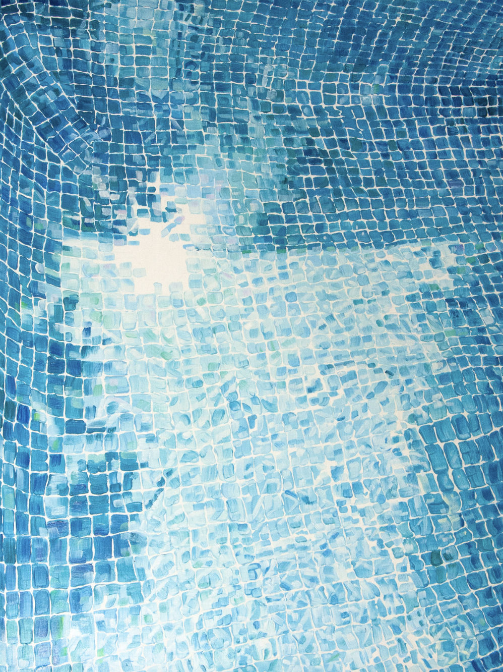 Holly Anderson, Pool (winking), 2021