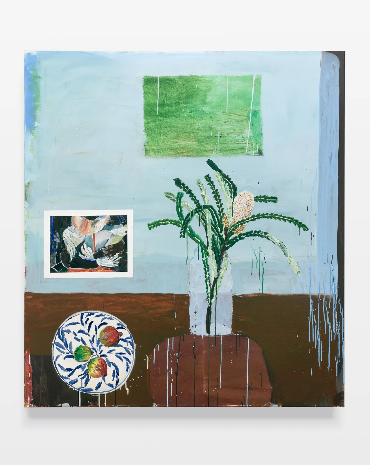 Sally Anderson, Placenta banksia, pomegranates, PP mother and child, 2026