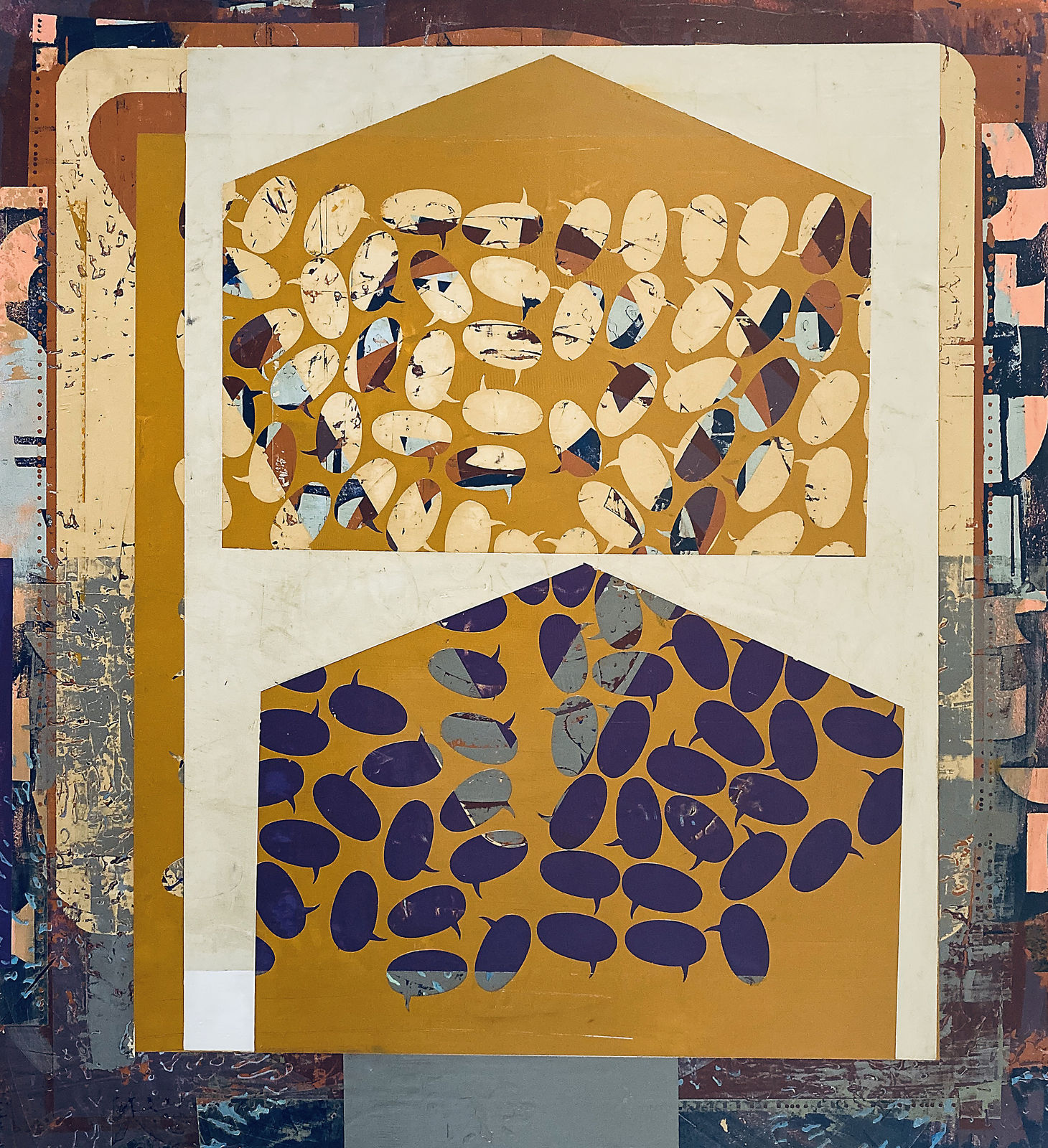 Joseph Ostraff, My House on Your House 1