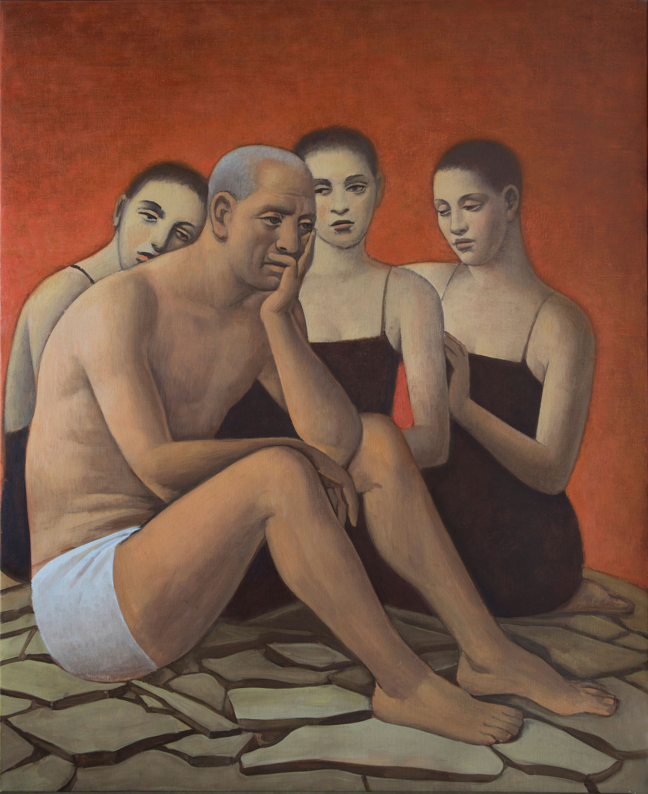 Alberto Gálvez, Giobe y sus tre hijas