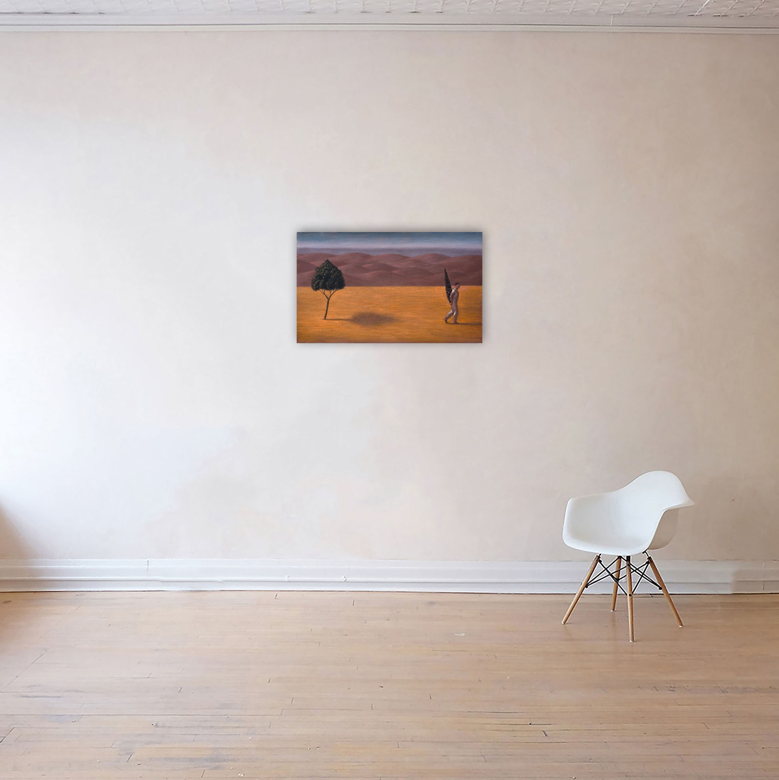 Alberto Gálvez, paseando del arbol