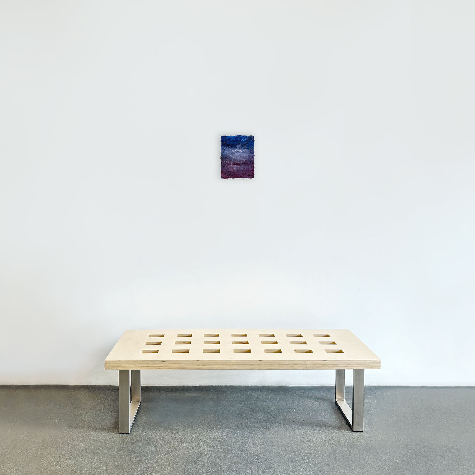 Lawrence Fodor, Kôan Box Ultramarine Blue/Alizarin/Paynes Grey, Circa 2024