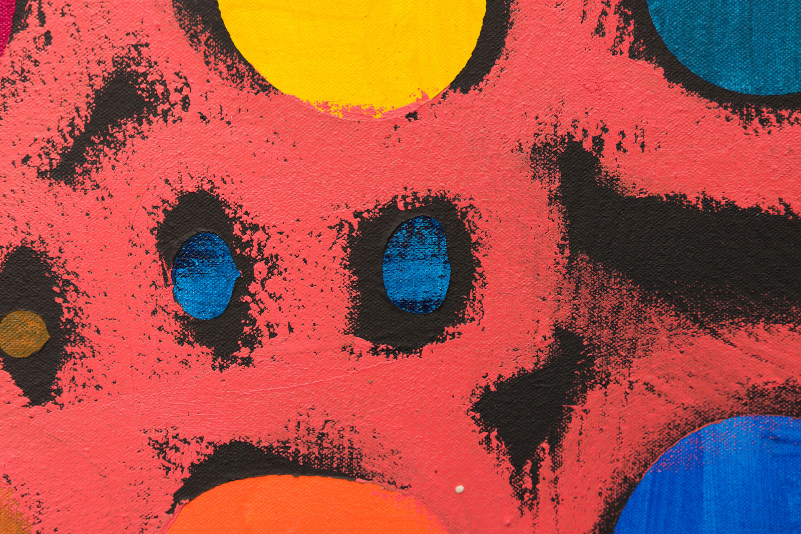 Uman, Circle Painting #42, 2018-2020