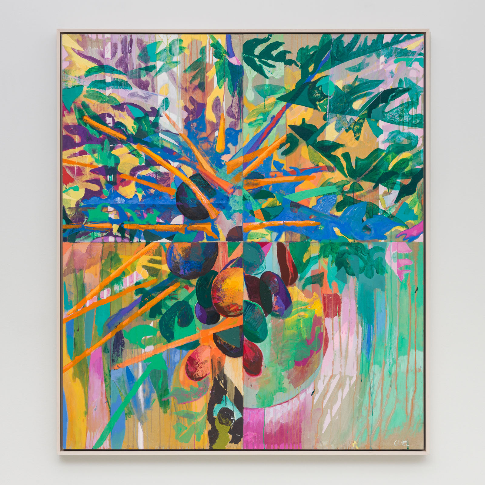 Che Lovelace, Composition with Tree, 2022