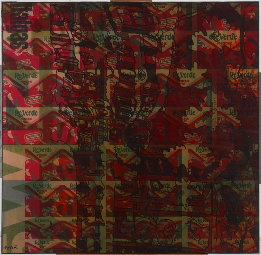 Mimmo Rotella, Reverde, 1973