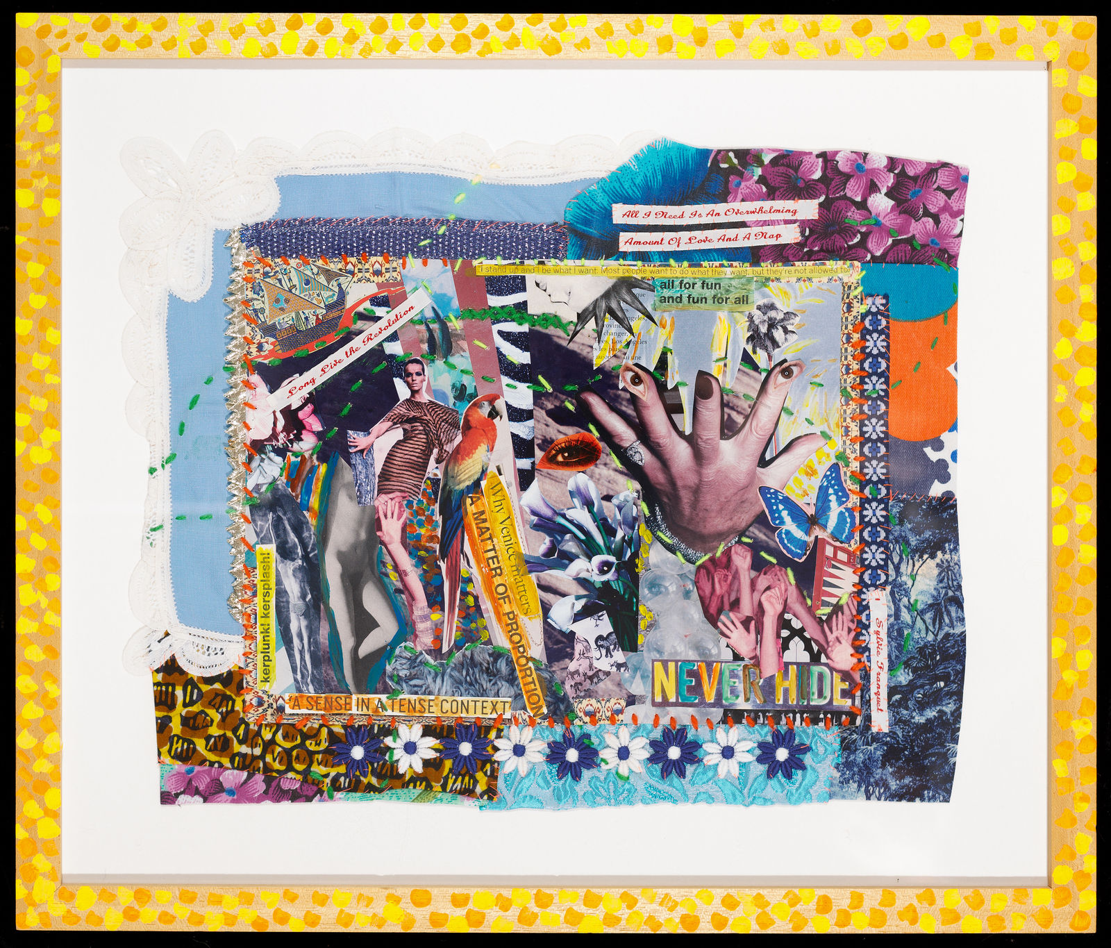 Sylvie Franquet, All I Need Is An Overwhelming Amount Of Love And A Nap, 2011