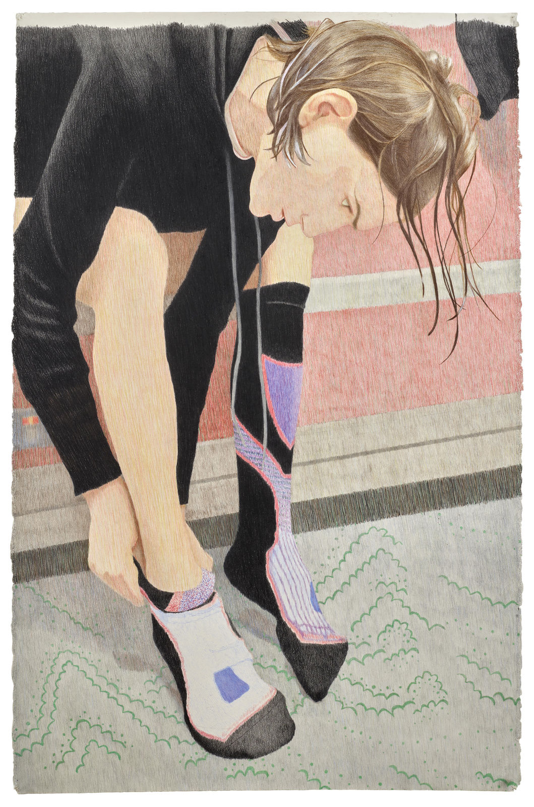 Tarka Kings, Getting Dressed I, 2024