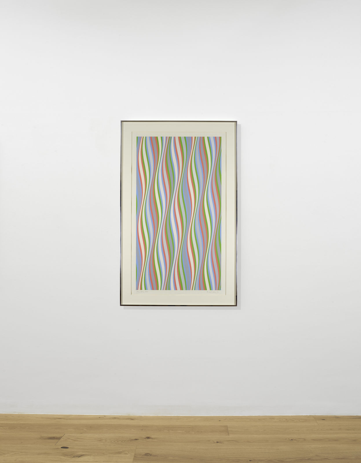 Bridget Riley, Study following Entice, 1975