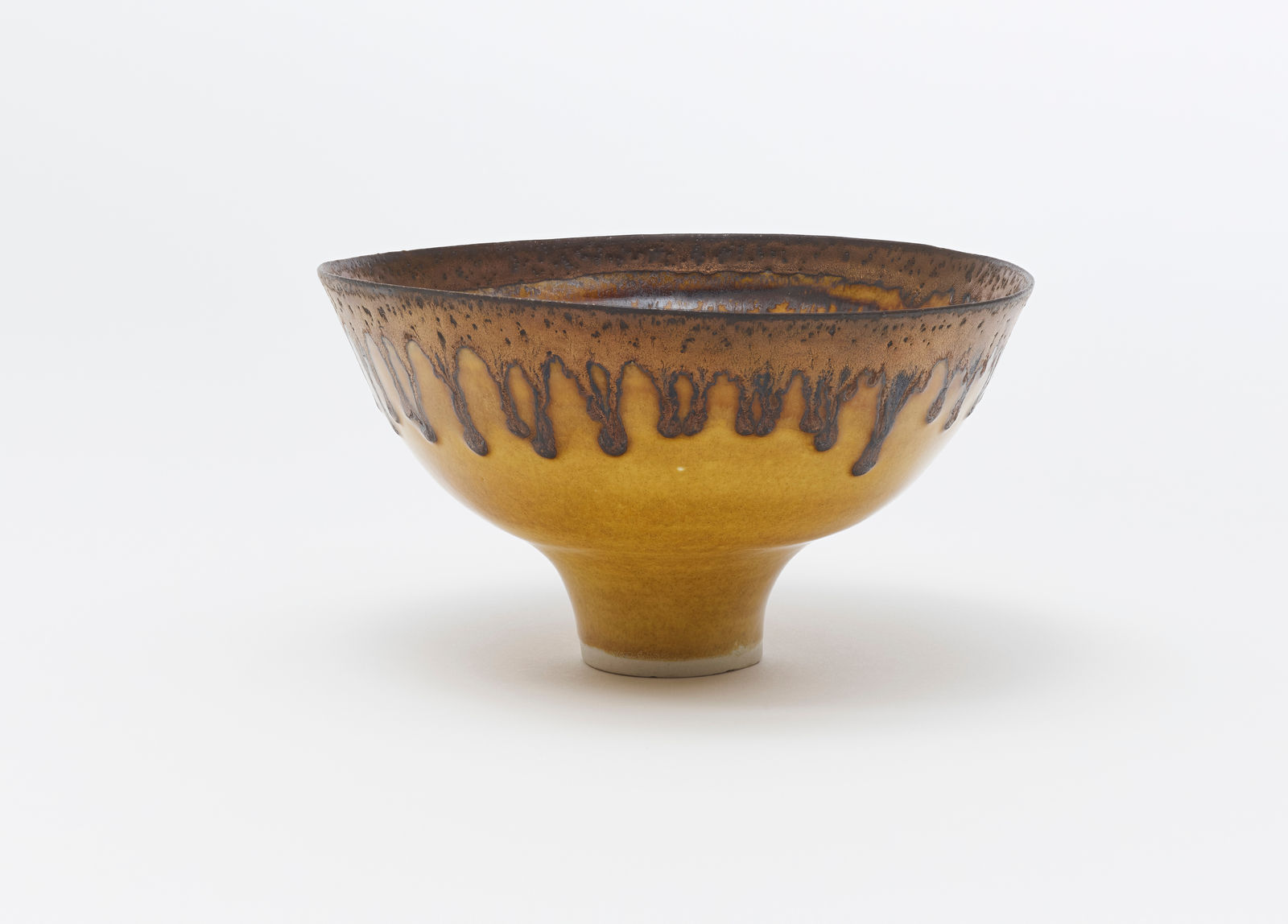 Lucie Rie, Yellow Footed Bowl, 1980