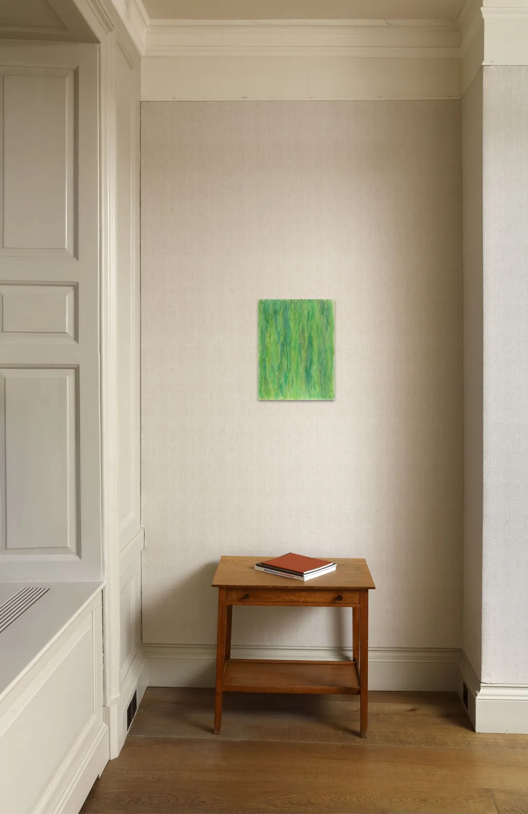 William Turnbull, Untitled (Willows 5 Green), 1979