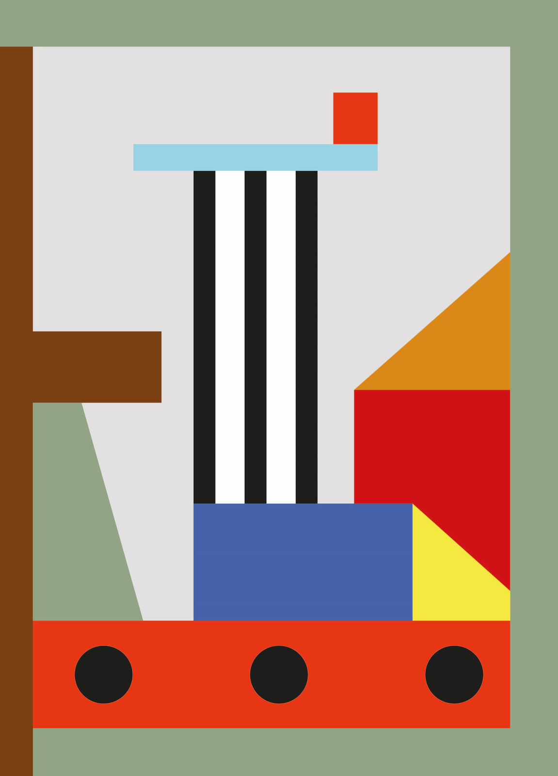 Nathalie Du Pasquier, AUS 002, 2025