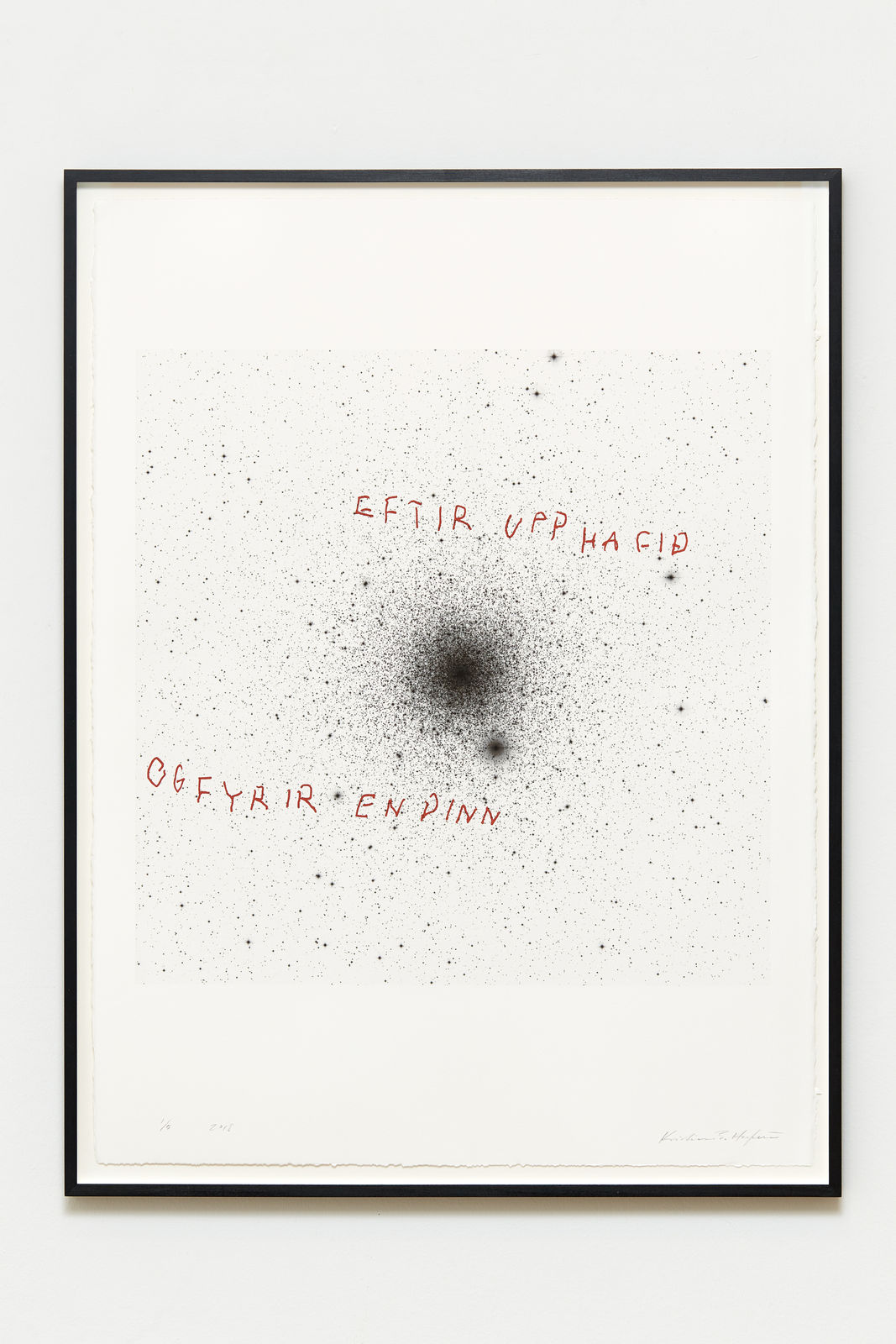 KRISTINN E. HRAFNSSON, Eftir upphafið og fyrir endinn, 2015