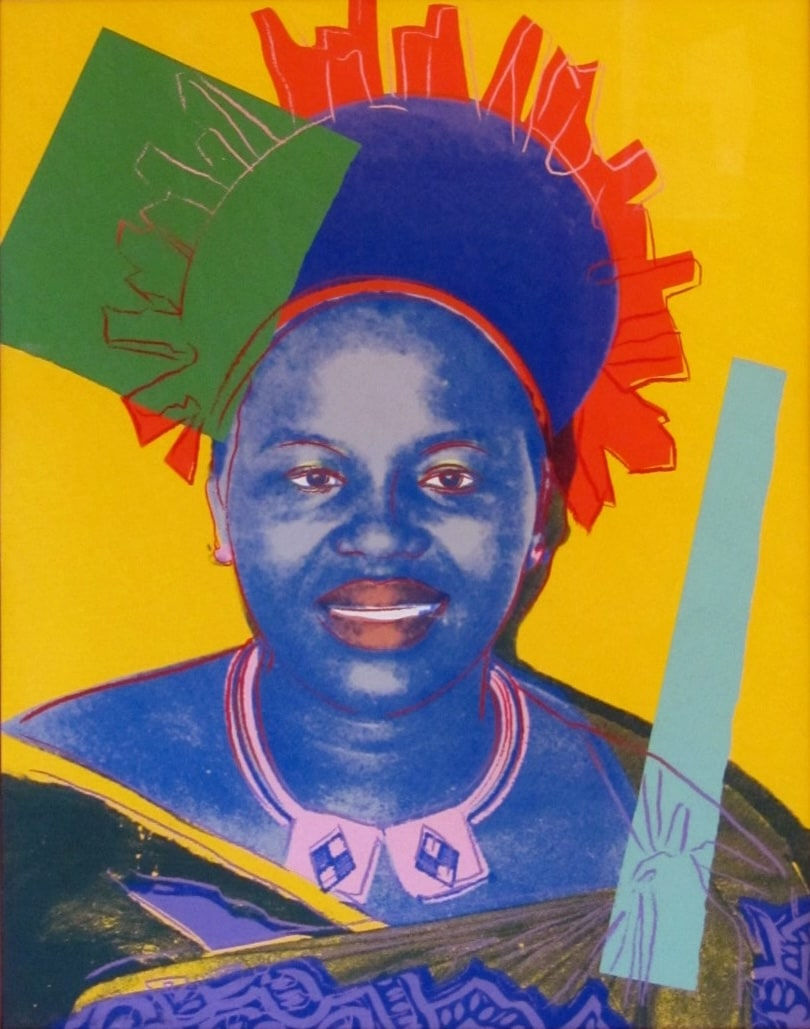 Andy Warhol, Queen Ntombi Twala of Swaziland, 1985