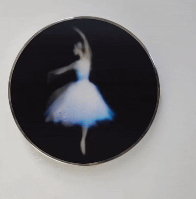 Umberto Ciceri, Hypertrait "Demo of a Balance in a stage of Grace" n 1521, 2022