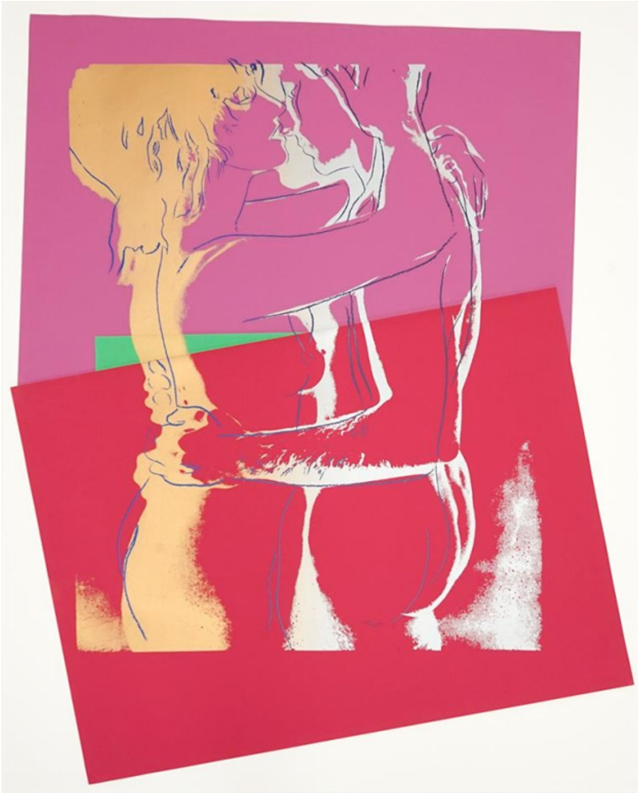 Andy Warhol, Red Love, 1983