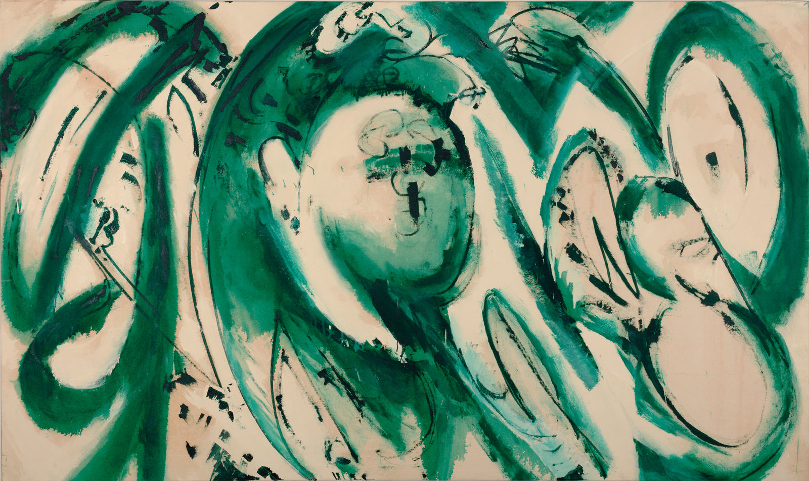 Lee Krasner, Portrait in Green, 1969