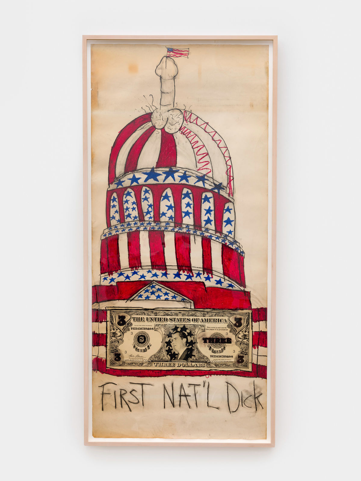 Judith Bernstein, First National Dick, 1969