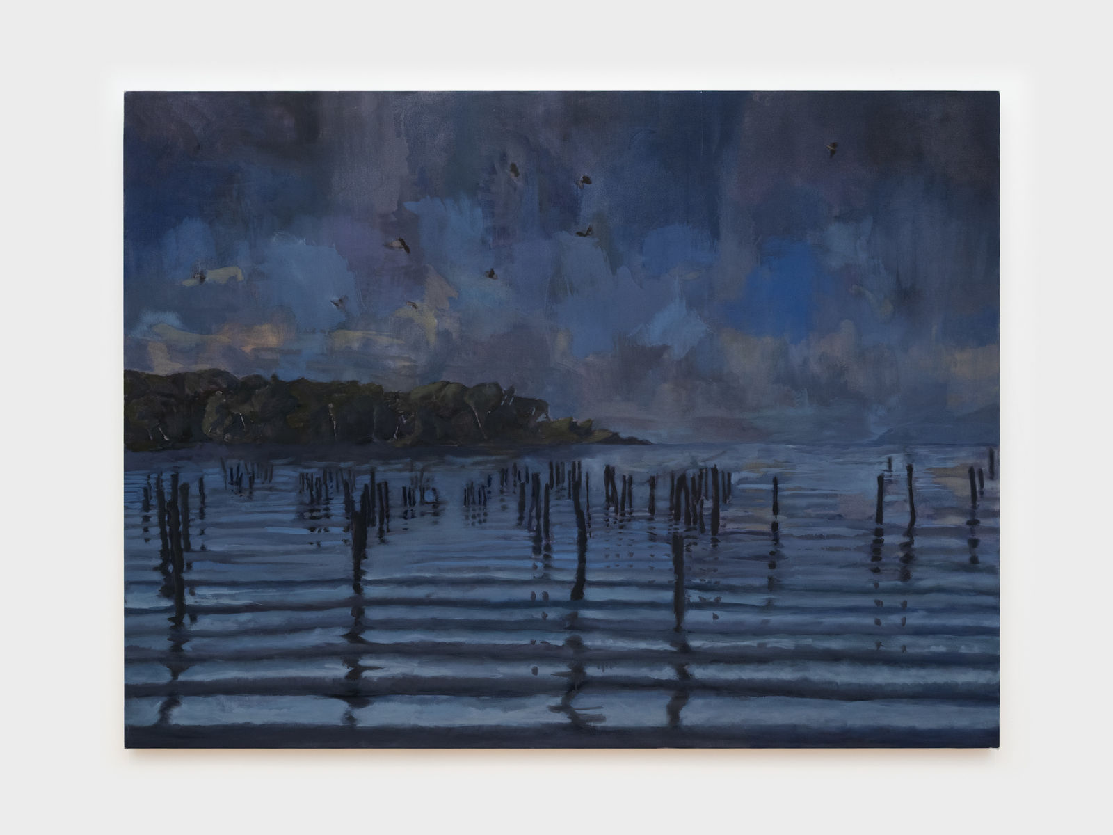 Emil Sands, At pier's end, 2025