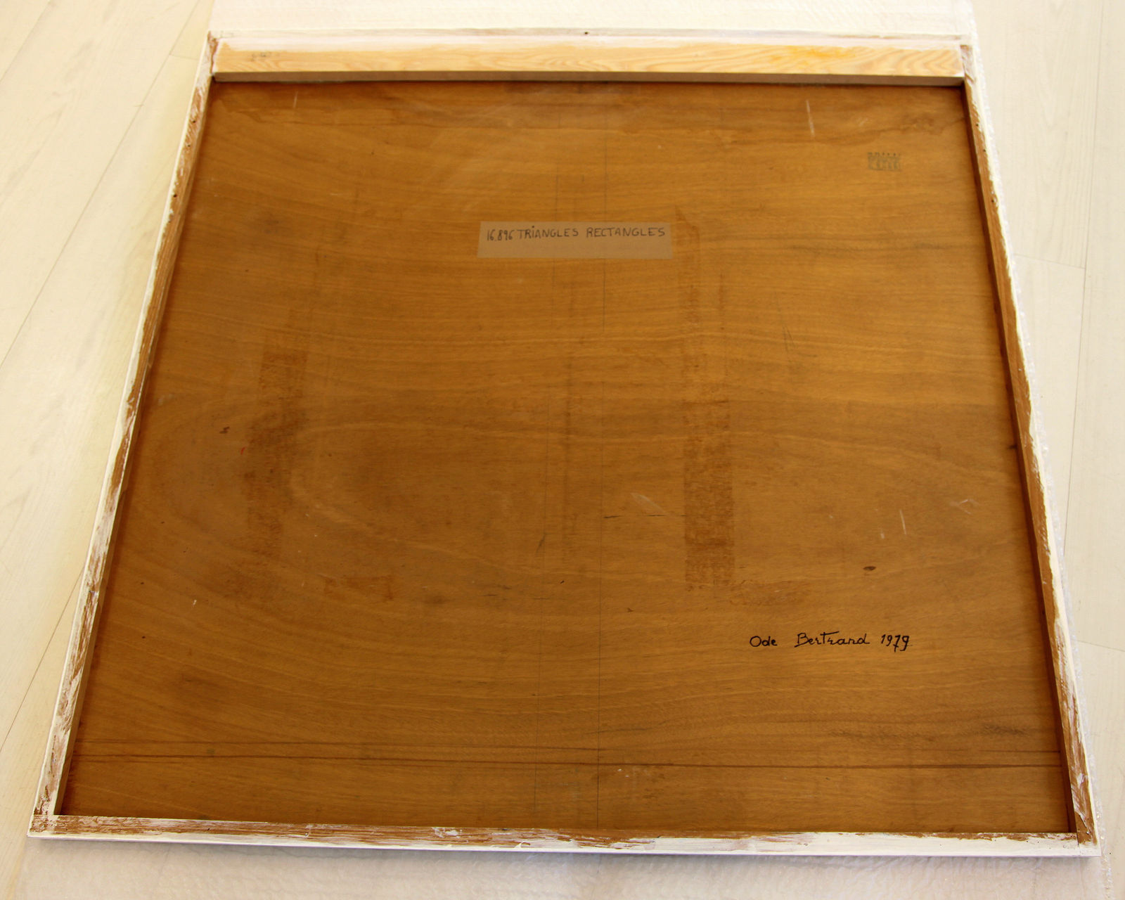 Ode BERTRAND, 16.896 Triangles rectangles, 1979