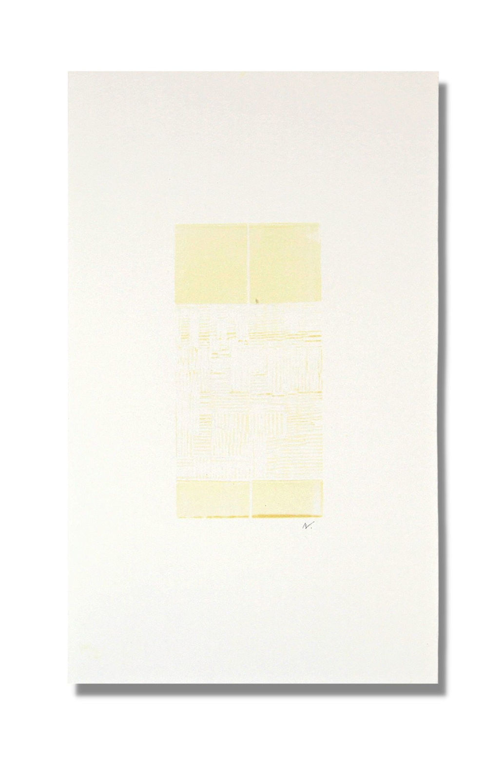 Aurelie NEMOURS, Option avec blanc , 2000