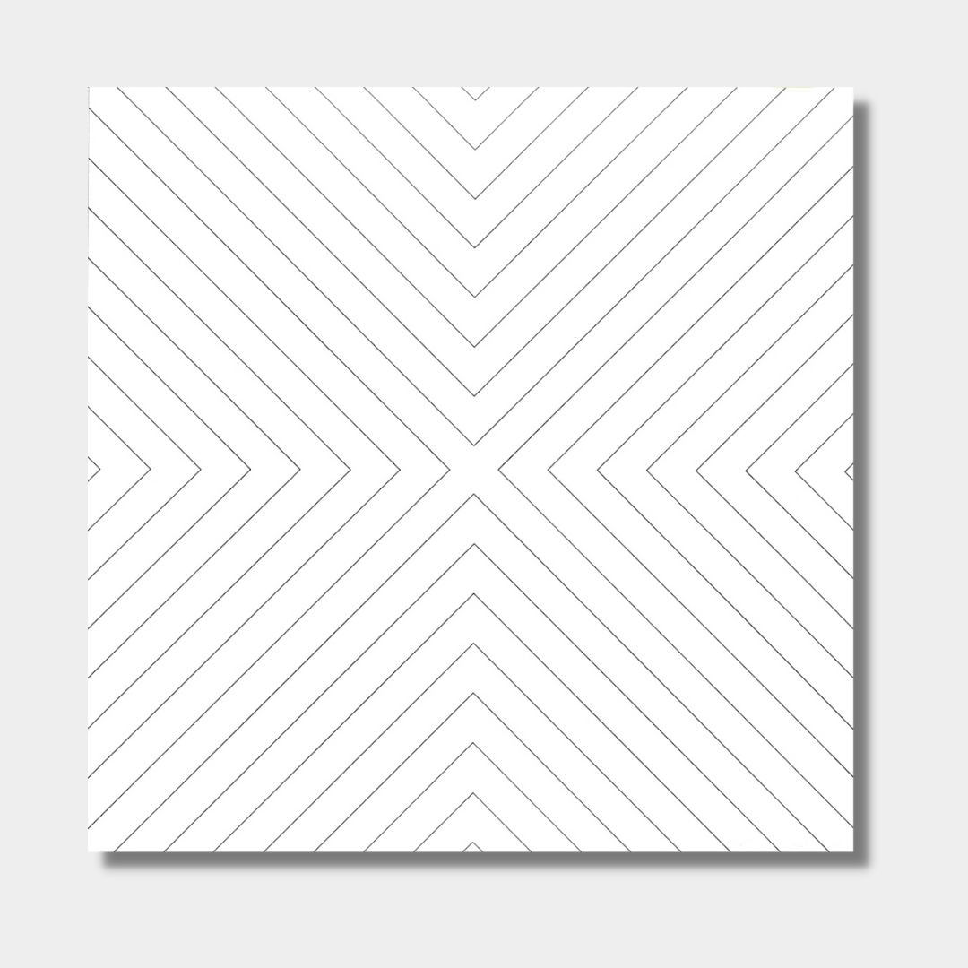 François MORELLET, Sans titre, 1975