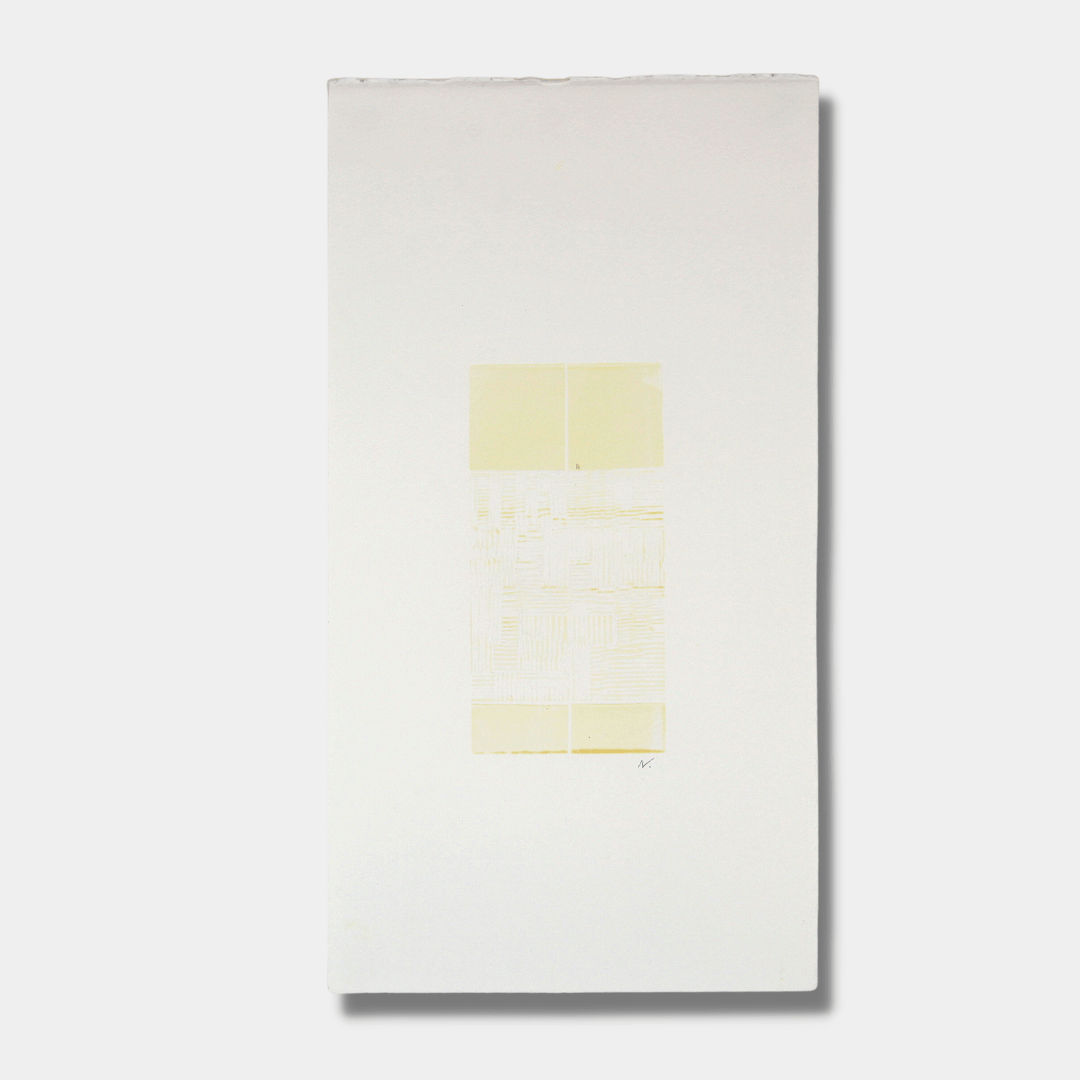 Aurelie NEMOURS, Option avec blanc , 2000