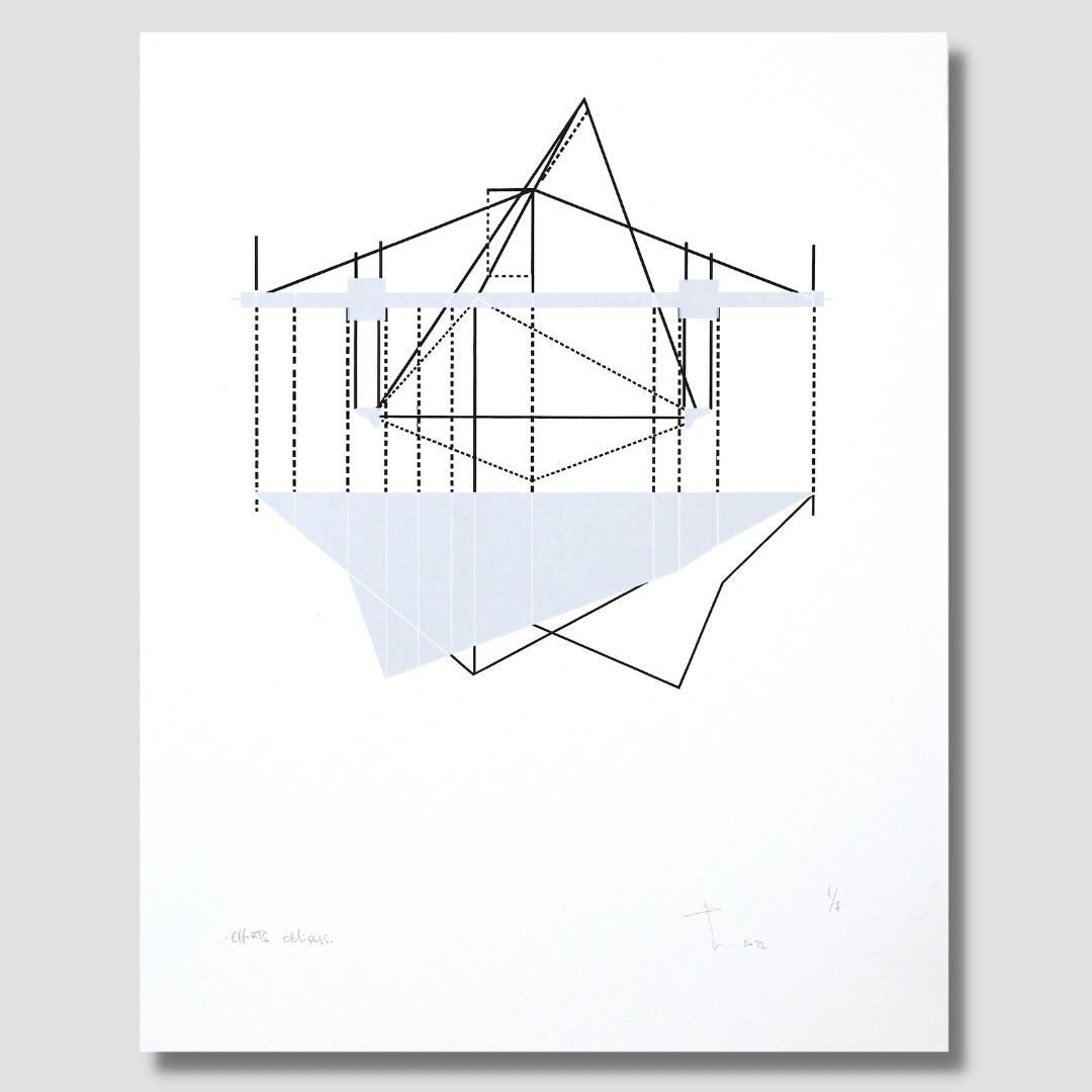 Olivier PETITEAU, Efforts obliques, 2022