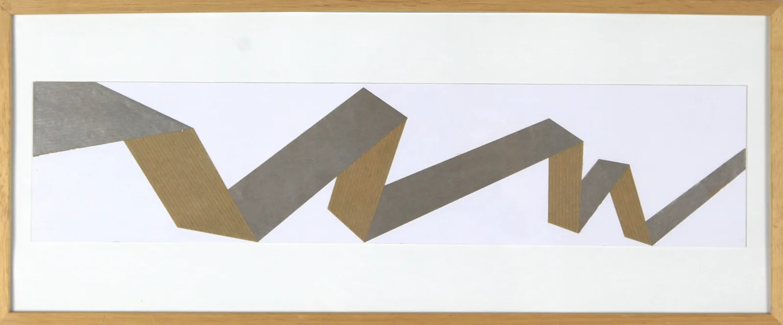 Vera MOLNAR, Bande pliée D, 2018