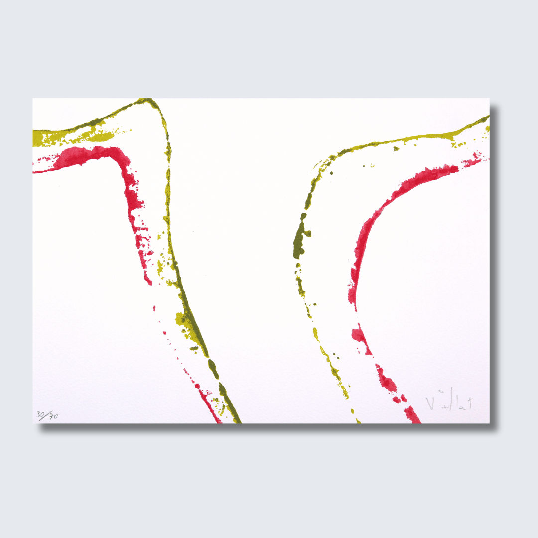 Claude VIALLAT, Carte, 2003