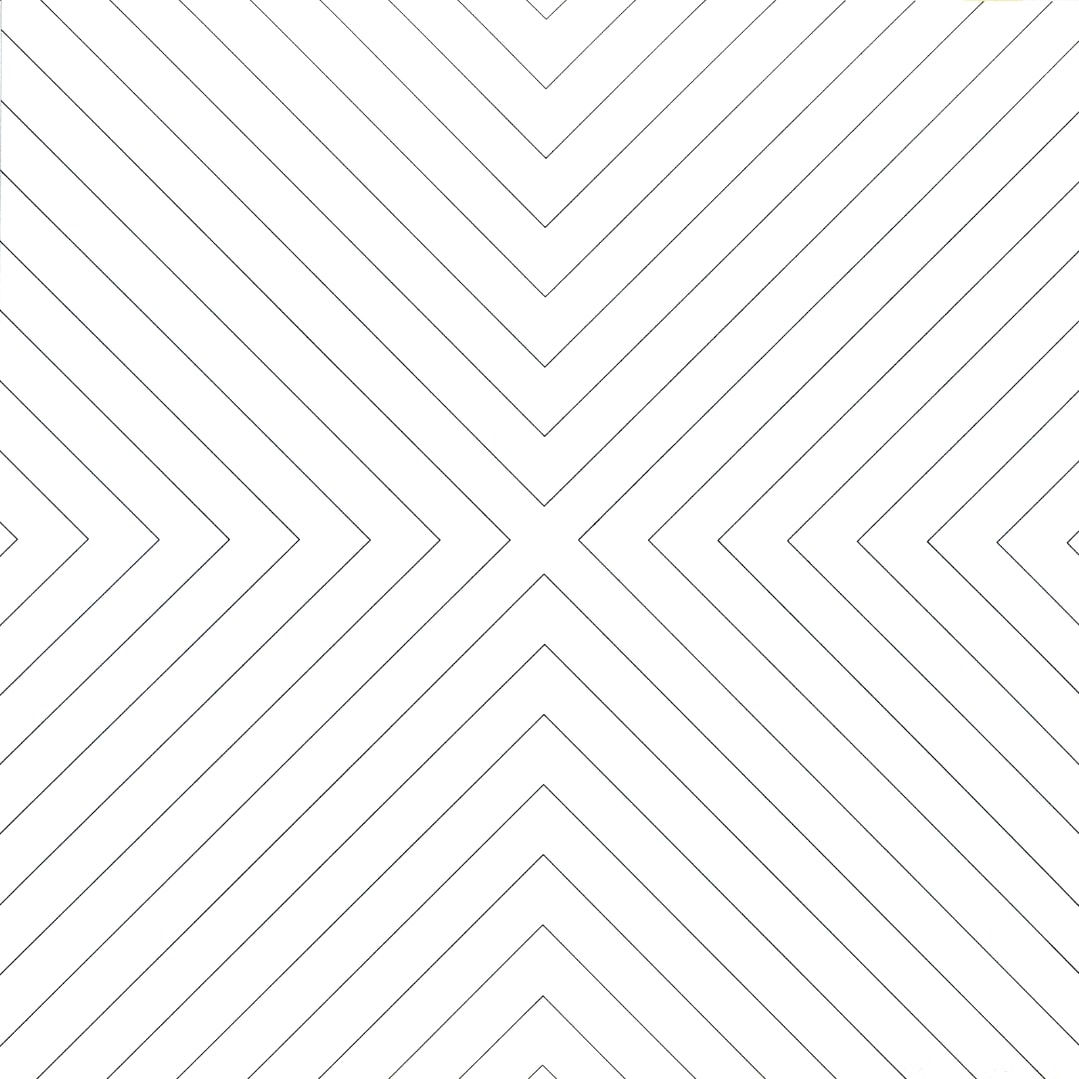 François MORELLET, Sans titre, 1975