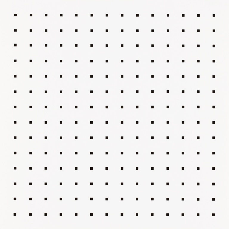 Aurelie NEMOURS, 8 fasi di un contrappunto spaziale [portfolio complet], 1988