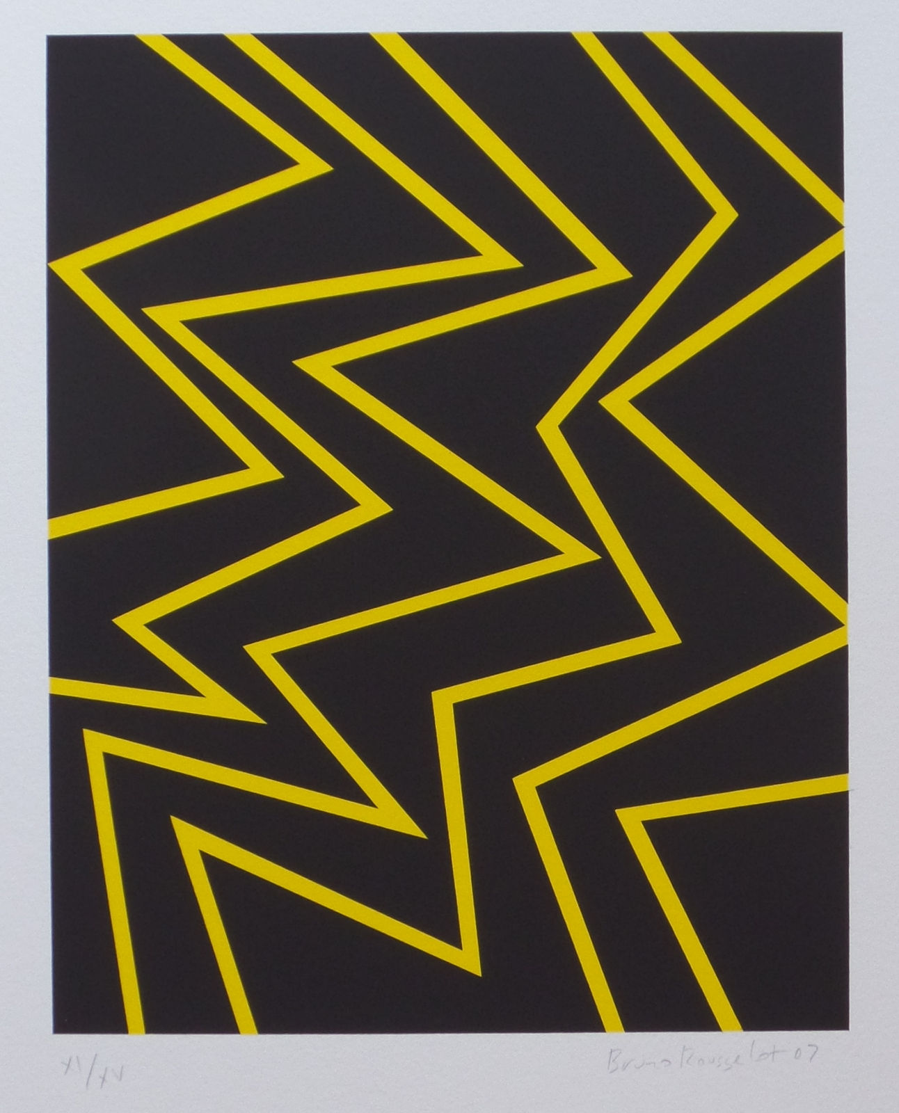 Bruno ROUSSELOT, Zig Zag, XI/XV, 2007