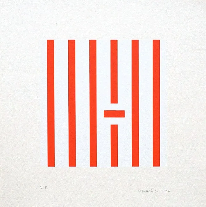 Vera MOLNAR, Interruption - Continuation, 1992