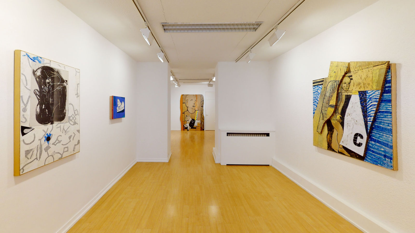 Pierre ANTONIUCCI, Cheval renversé noir, 2021