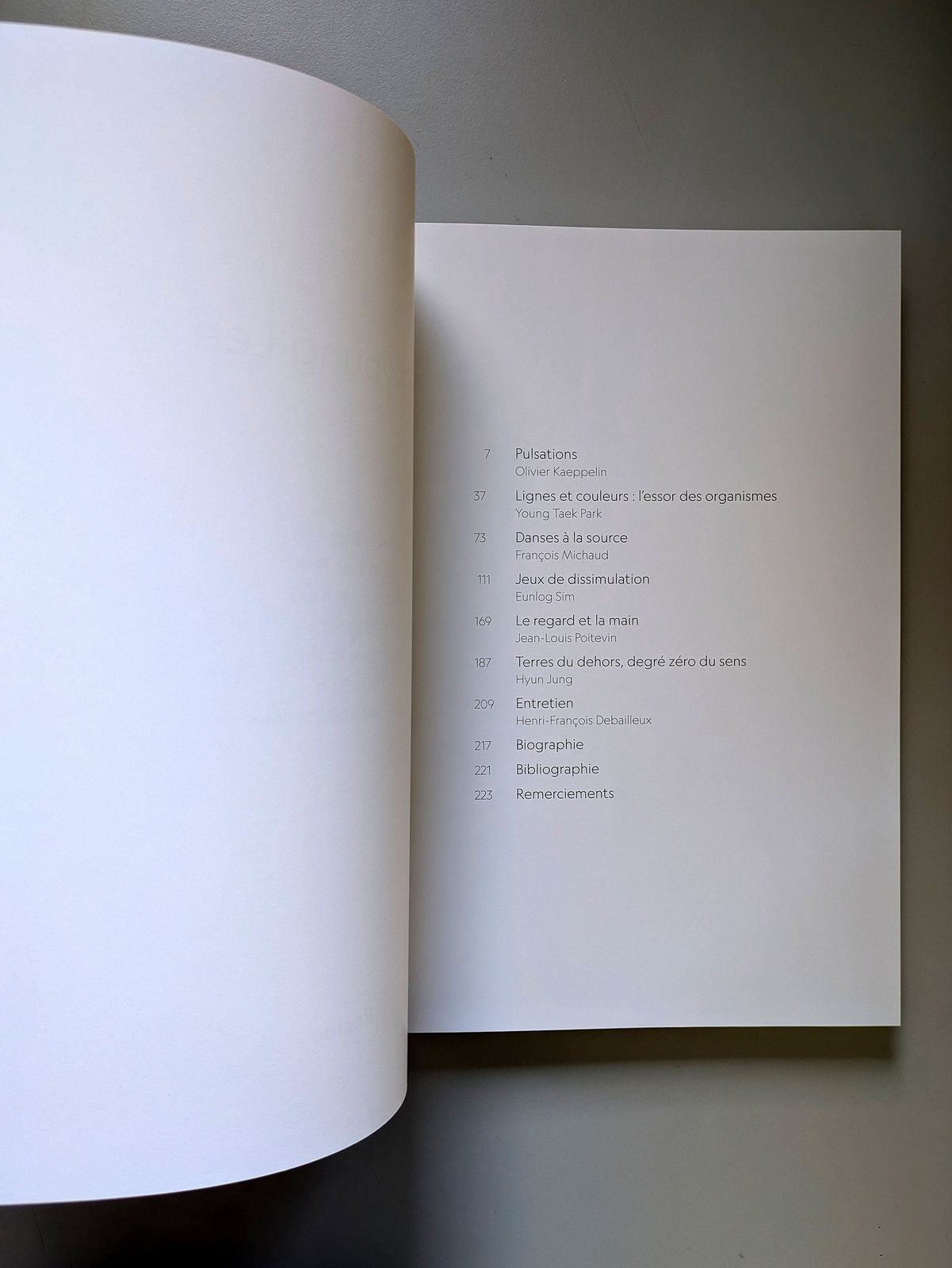 Soo Kyoung LEE, Tirage de tête n°09/30, 2024