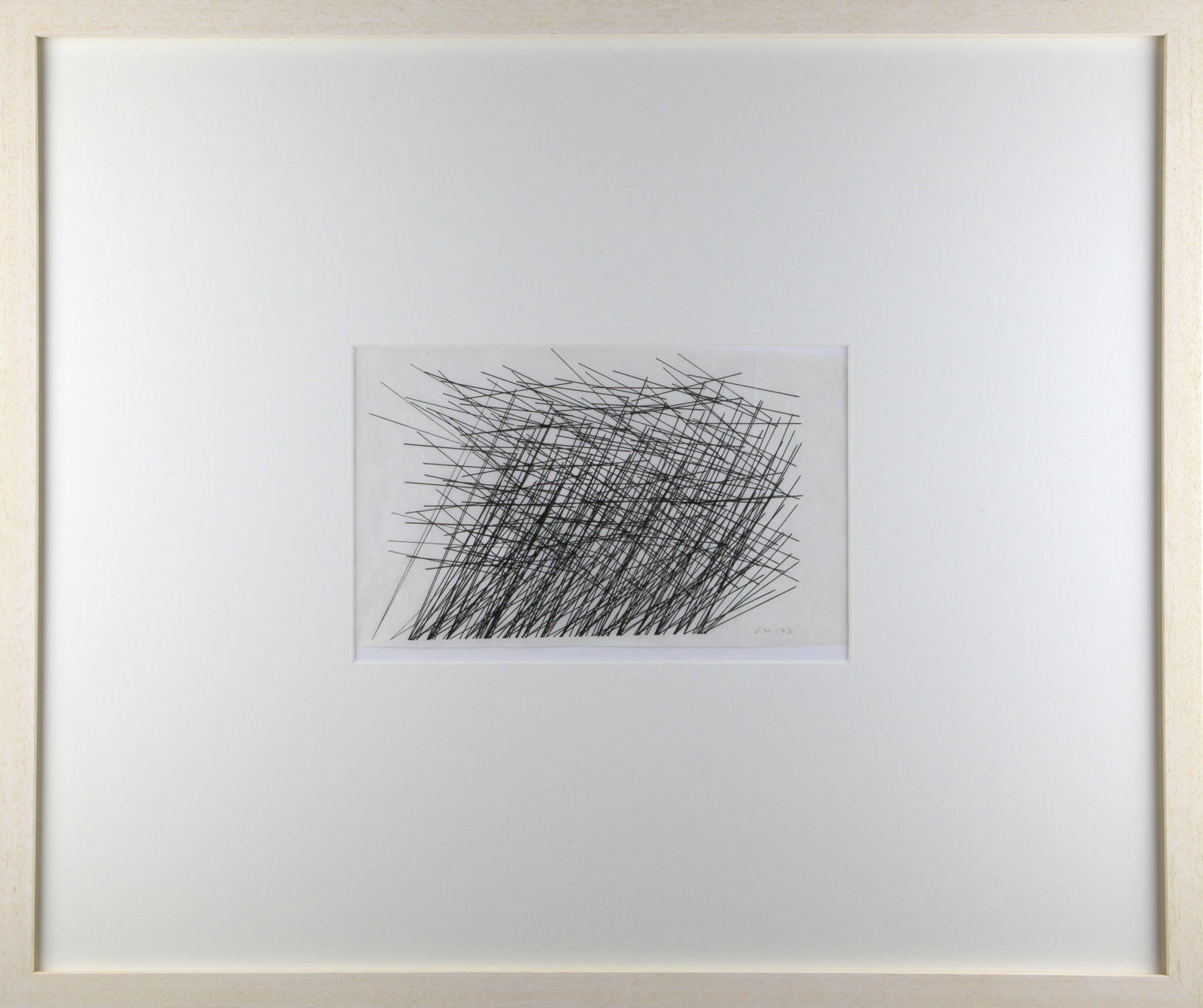 Vera MOLNAR, 24 segments, 1973