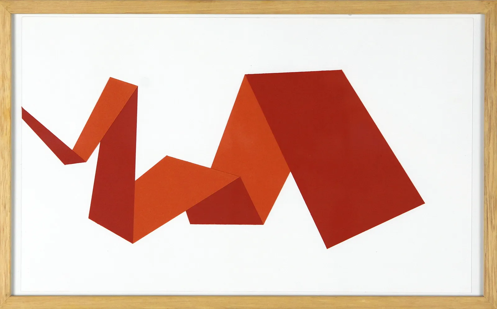 Vera MOLNAR, Bande pliée C, 2018